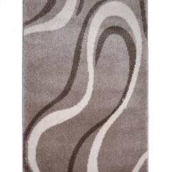 Високоворсний килим Fiber Shaggy 1294А M BEIGE / M BEIGE  - Висока якість за найкращою ціною в Україні